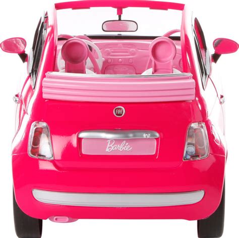 Mattel Barbie Doll And Fiat Convertible Car Skroutzgr
