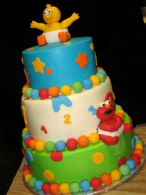 Baby Sesame Street Cake Sesame Street Cake Cake Sesame Street Party