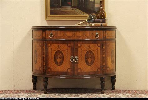 Find the perfect home furnishings at hayneedle, where you can buy online while you explore our room designs and curated looks for tips, ideas & inspiration to help you along the way. Demilune or Half Round 1930's Console Cabinet, Satinwood Marquetry | Console cabinet, Satinwood ...