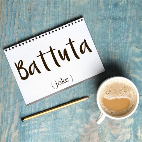 Italian Word Of The Day Battuta Joke Daily Italian Words