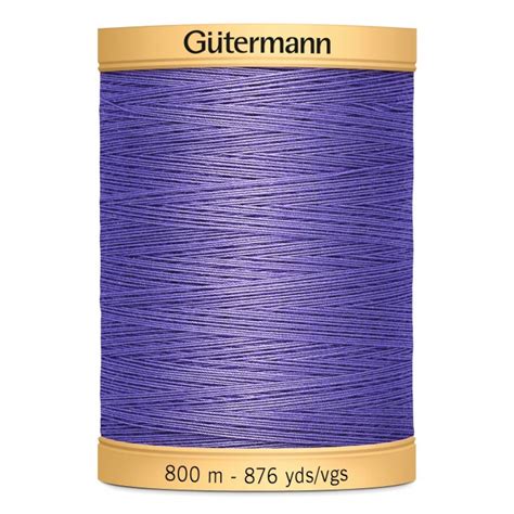 Gutermann Natural Cotton Thread 800m876yds Grape Ozquilts