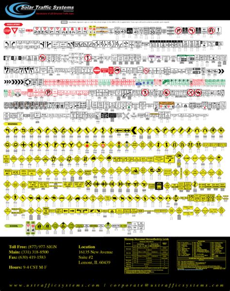 MUTCD Compliant Signs Solar Traffic Systems Inc