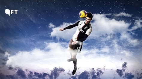 Cristiano Ronaldo Slow Motion Video Extraordinary Jump 256 Meters