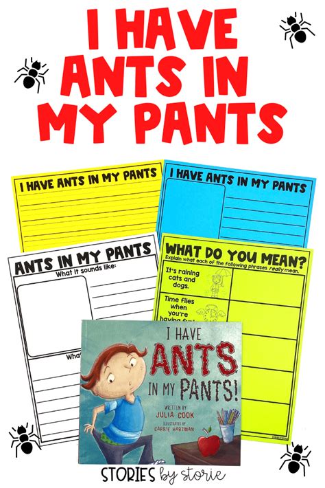 I Have Ants In My Pants Activities