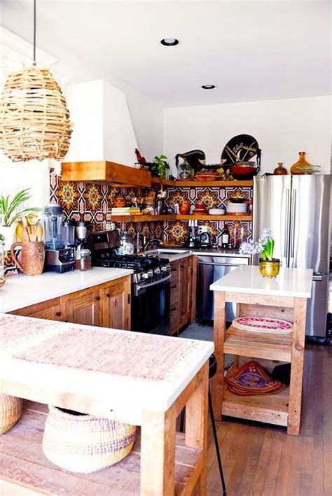 50 Best Modern Bohemian Style Kitchen Design Ideas Kitchen Design