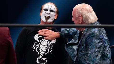 RIC FLAIR IS ALL ELITE Tony Khans Gift To Sting On AEW DYNAMITE YouTube