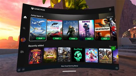 Xbox Game Pass Is Coming To Oculus Through A Vr Tv And Its As Weird As