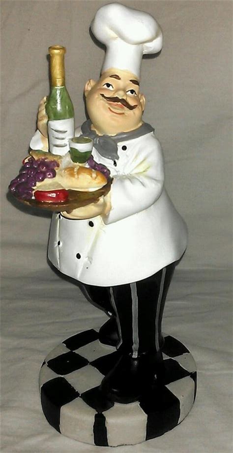 The color worked great with the italian chef theme, and works extremely well with the salsa theme. FAT CHEF FRENCH ITALIAN BAKER STATUE TALL BIG FIGURINE ...