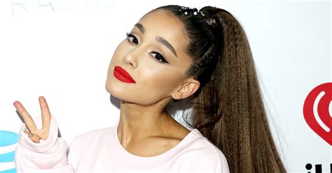 She had four outfit changes! Ariana Grande's Blonde Hair, Freckles on July 2018 British ...