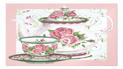 Elegant Tea Party Clip Art Clip Art Library