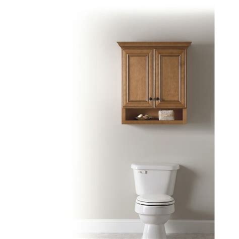 Style Selections Ryerson 2839 In W X 31 In H X 9 In D Golden Bathroom