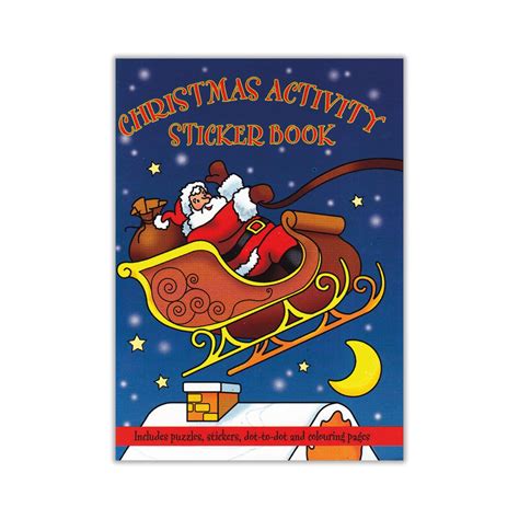 Christmas Sticker Activity Books Superstickers