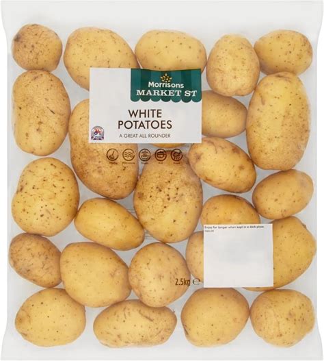 Morrisons White Potatoes 25kg Uk Grocery