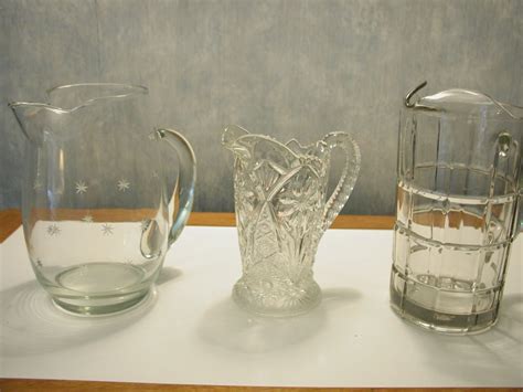 glassware etc