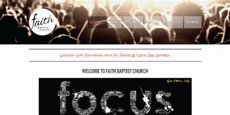 Faith Baptist Church Logo Design On Behance