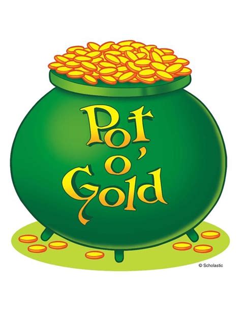 St Patricks Day Crafts St Patricks Day Pot Of Gold Printable