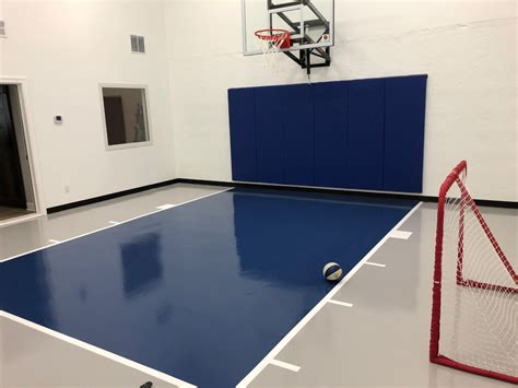 We provide our customers with only the best in construction and. Indoor Basketball Court - Traditional - Home Gym ...