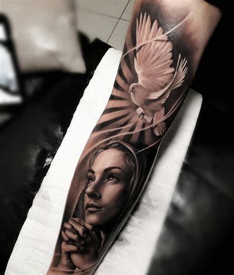 Pin De Nickcmcqueen En Tatto Tatuaje Virgen Paloma Tatuaje Tatuaje