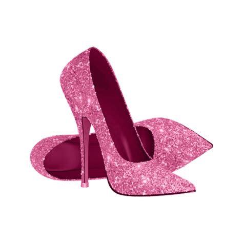 Elegant Pink High Heels Birthday Party Invitation Pink