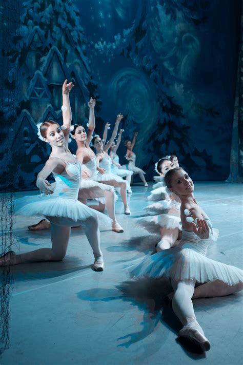 The nutcracker transforms into a handsome prince and invites clara to visit his palace in the land of sweets. Nutcracker · "Russian National Ballet Theatre"