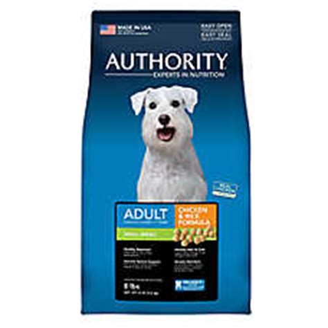 Buying food that is manufactured by a reputable brand is key to ensuring that your pets enjoy their meals while continuing to have. Authority® Dog Food, Puppy Food & Treats | PetSmart
