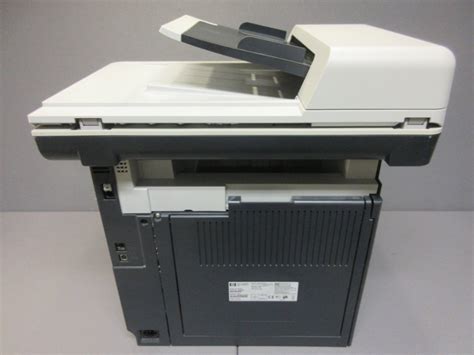 When we use the config buttons on the printer it keeps asking for an password but we dont know this one. HP Color LaserJet CM2320nf MFP | auktionet