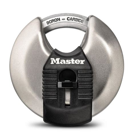 Check spelling or type a new query. Master Lock M50XD Magnum 3-1/8 in. Wide Stainless Steel Discus Keyed Padlock with 1-7/32 in ...