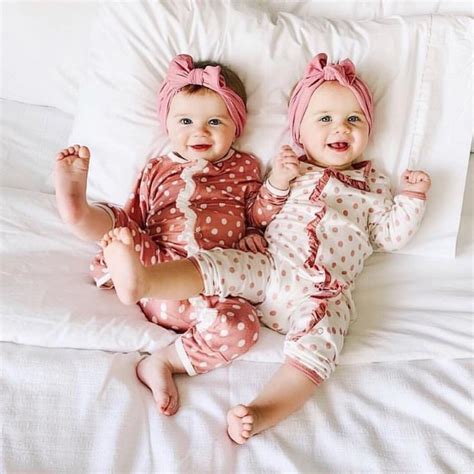 So Cute Adorable For Twins Girls Cute Baby Twins Twin Baby Girls