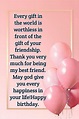 Happy Birthday Wishes For Friend Girl In English Text | The Cake Boutique