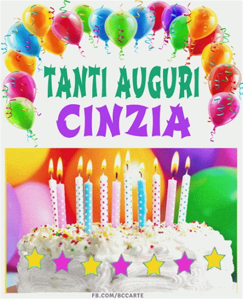 86 Tanti Auguri Di Buon Compleanno Cinzia