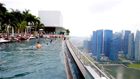 I'm in the hotel industry and have been for quite some time, actually over 17 years, so i pay close swimming in the rooftop pool is a must, as it is the world's largest rooftop infinity pool. Singapore SkyPark Pool - Sands Marina Bay Hotel - 57th ...
