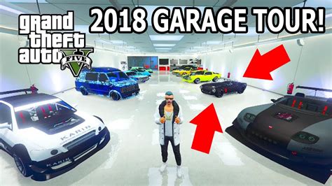 Now, the process of getting a garage in gta v online is not a complex one. GTA 5 Online Garage Tour 2018 NEW UPDATED $50,000,000 ...