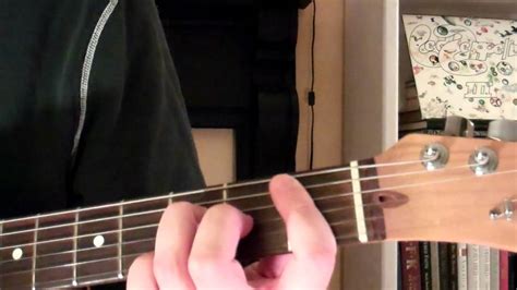 How To Play The Bbmaj Chord On Guitar B Flat Major Seventh Th Youtube