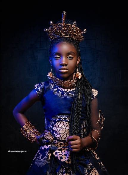 Stunning African American Princess Photo Series Celebrates Black Girl Magic