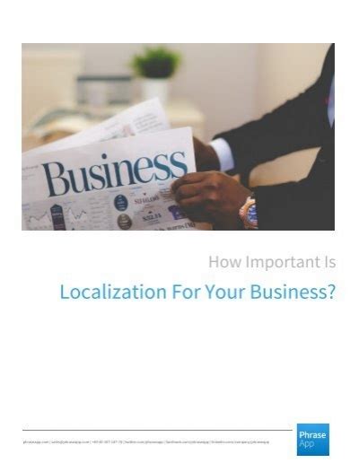 How Important Is Localization For Your Business