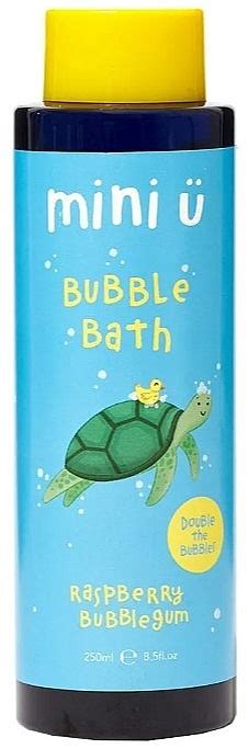 Mini U Raspberry Bubblegum Bubble Bath Bain Moussant Chewing Gum La Framboise Makeup Fr