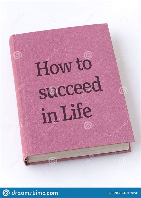How To Succeed in Life Book Stock Image - Image of pink, book: 139601947
