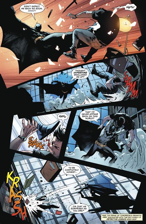 Bruce Wayne Vs Batman Tim Drake Rebirth Comic Book Art Style Comic