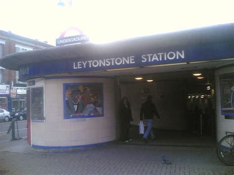 Leytonstone Station The Entrance To Leytonstone Station Owen