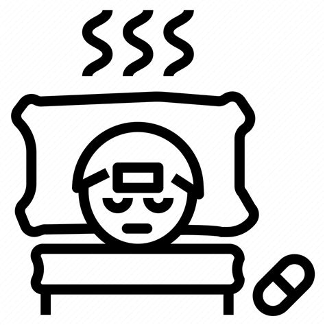 Disorder Flu Patient Sick Sickness Icon Download On Iconfinder