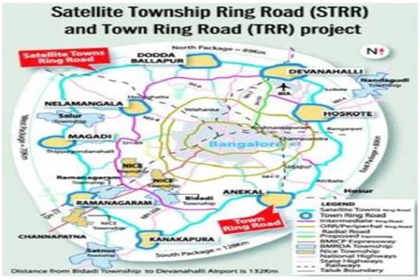 Bengaluru Satellite Town Ring Road Pm Modi To Lay Foundation Stone