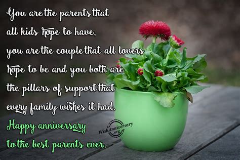 Anniversary Wishes For Parents Pictures Images