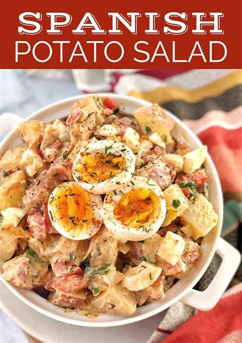 Instead of rice, mashed potatoes, which are so soft and malleable you can easily fold them around your choice of any kind of filling. This spanish potato salad with boiled egg is packed with smoky spanish flavours of paprika and ...