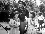 Fred MacMurray with his twin daughters, Kathryn & Laurie (adopted with ...