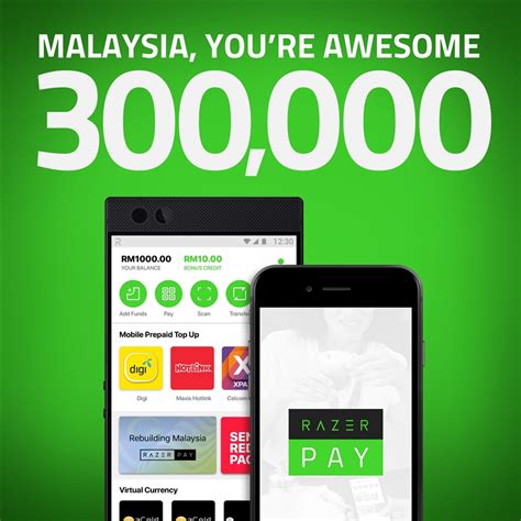 The most common method in malaysia is a face to face conversation between you and an. Razer Pay has 300k users in Malaysia within 48 hours of launch