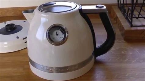 Maybe you would like to learn more about one of these? KitchenAid Artisan Kettle (Almond Cream) - YouTube