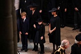 Funeral da rainha: As imagens da família real na Abadia de Westminster ...