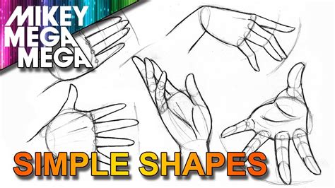 How To Draw Hands Easy Simple Basic Shapes In Anime