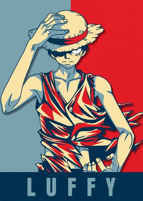 Luffy Poster By Introv Art Displate Chibi Naruto Characters