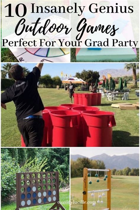10 Graduation Party Games Perfect For Outdoor Grad Parties